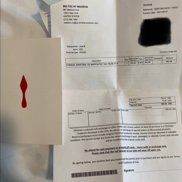 Christian Louboutin Jonatina Nude Heels - Picture 7 of 7